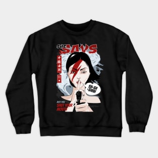 China Girl xxc Crewneck Sweatshirt